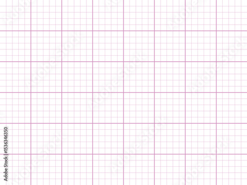 Texture of graph paper pink grid line paper sheet	