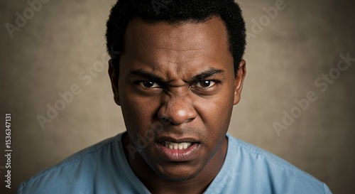 Portrait of an Angry Man