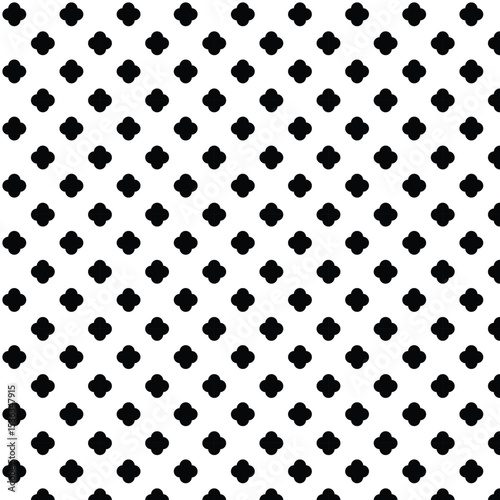 abstract floral seamless pattern with modern decorative petal elements