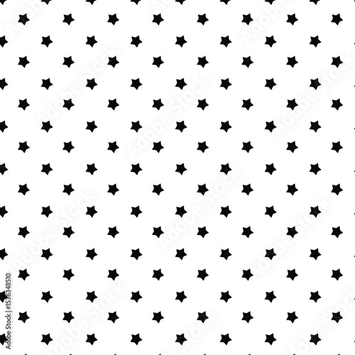 trendy star abstract seamless texture for surface and fabric design