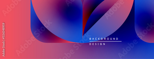 Abstract fluid shapes blend vibrant colors. Gradient transitions create dynamic visual effect. Modern design element for backgrounds.