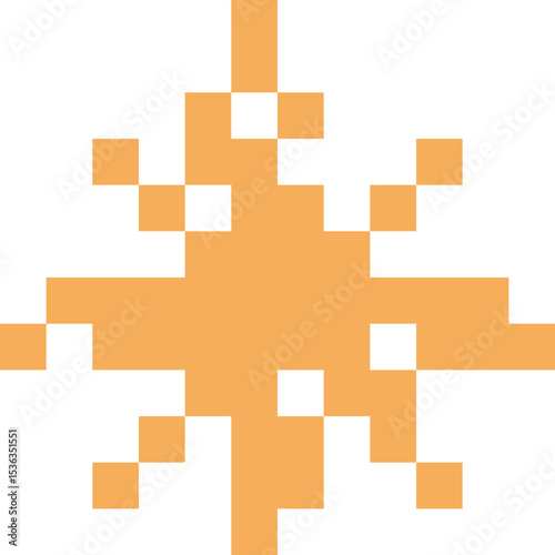 Retro Sparkle Pixel Art