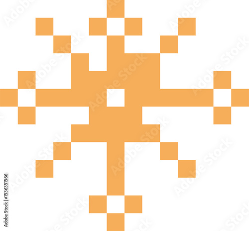 Retro Sparkle Pixel Art