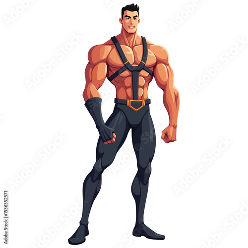 muscular male torso
