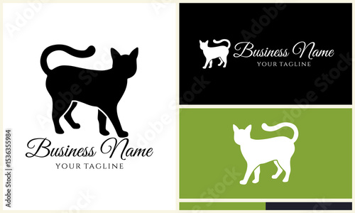 Cat Logo Design Variations. (41)