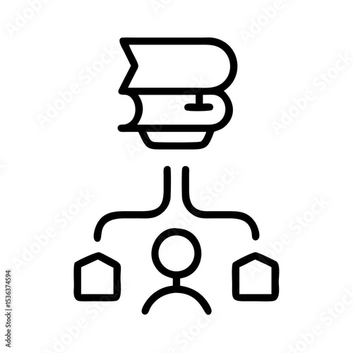 3d graphic of a symbol of a symbol on a white background