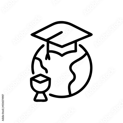 graduation cap icon