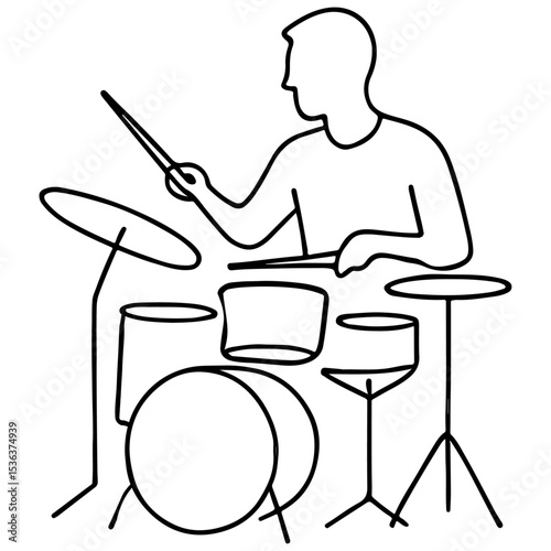 artist with a brush