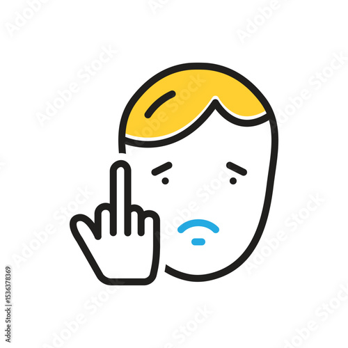 Multi color icon for mood