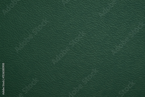 Deep green leather texture