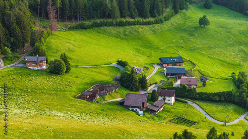 Italian Dolomites natural scenery