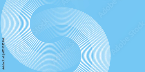 Abstract minimalist banner background, pastel colorful, blue and white gradations eps 10