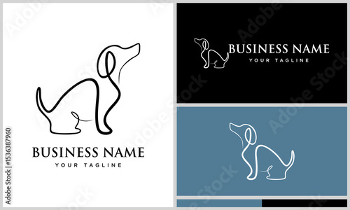 Dog Logo Design Variations. (12)