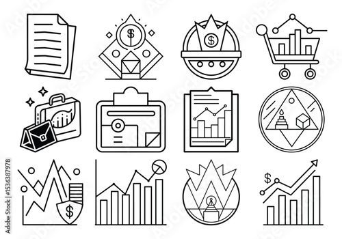 Containing creativity, invention, prototype, Design Thinking, Brainstorm, visionary, idea generation, revolution and more. Vector illustration , Innovation line editable icon set , Website line .