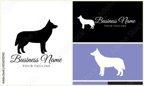 Dog Logo Design Variations. (42)