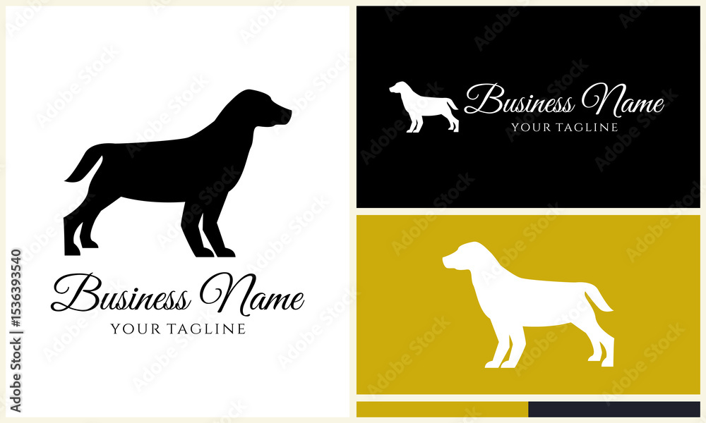 Obraz premium Dog Logo Design Variations. (45)