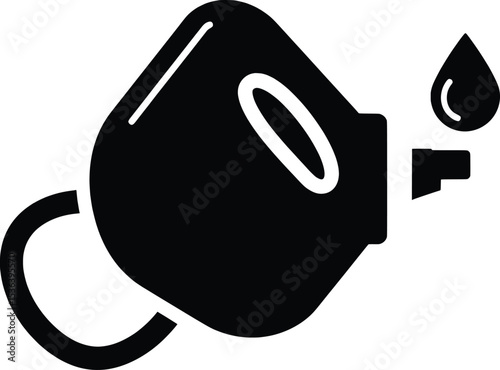 Healthcare Vector Illustration Medical Oil Dispenser Icon