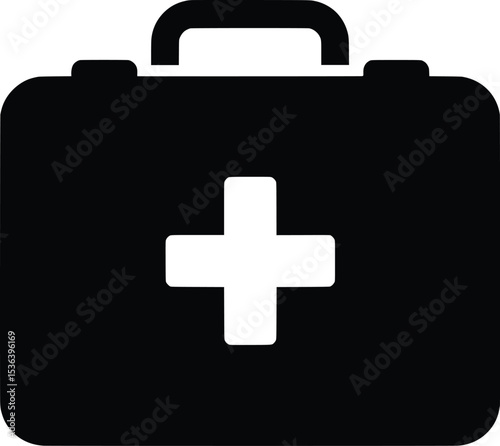 First Aid Kit Medical Bag Icon