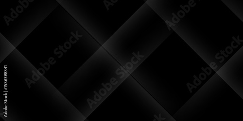 Geometric gray wallpaper for certificate, presentation, landing page, wallpaper background. Abstract dark background. Geometric shapes, black and white minimal memphis. 