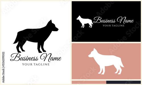 Dog Silhouette Logo Designs.
