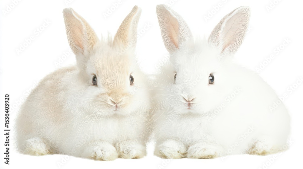 Fototapeta premium Adorable Baby Bunnies