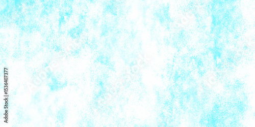 Abstract watercolor frosted blue iced background. Blue paper background with marbled vintage texture. Blue and white color frozen ice surface background. Frozen arctic Ice textured design.
