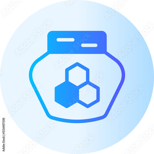 honey gradient icon