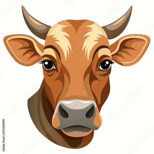funny cow cartoon