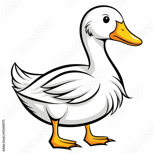 illustration of a duck