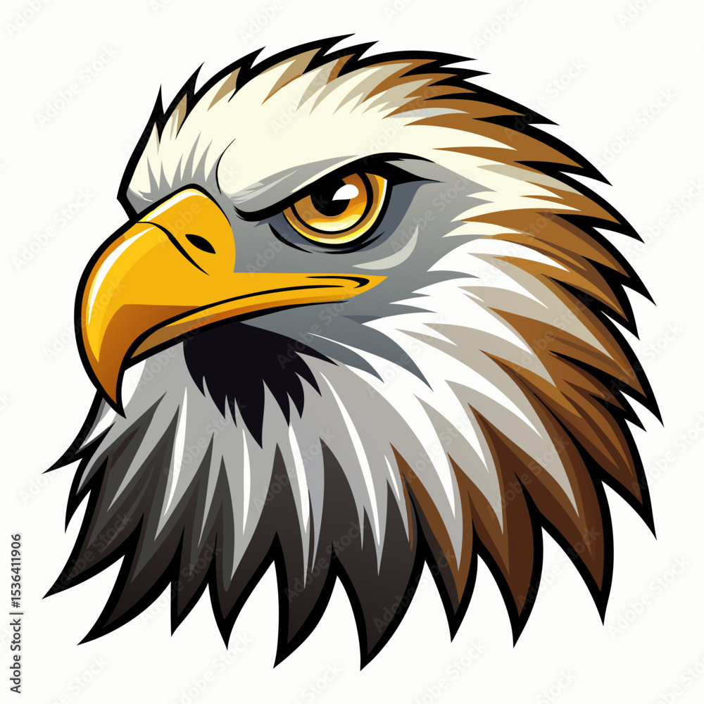 Fototapeta premium bald eagle head