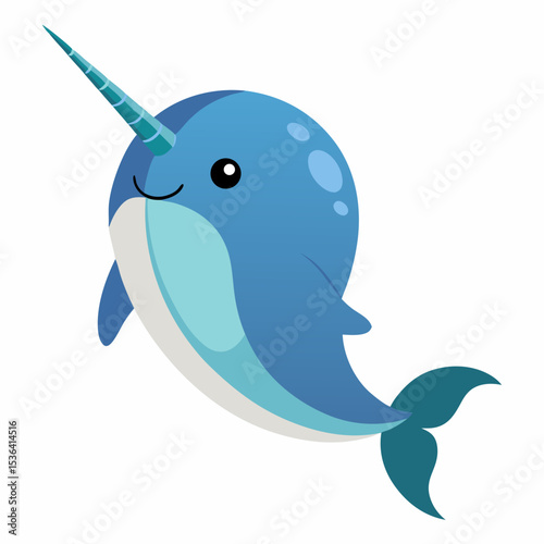 blue whale cartoon