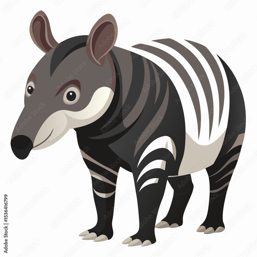 Obraz premium zebra vector illustration