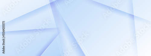 Abstract light blue geometric design suitable for backgrounds, branding, digital art, or modern themes requiring simplicity and sophistication.