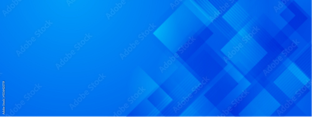 Fototapeta premium Abstract blue geometric design for backgrounds, digital art, prints, and modern graphic design projects with a minimalist style.