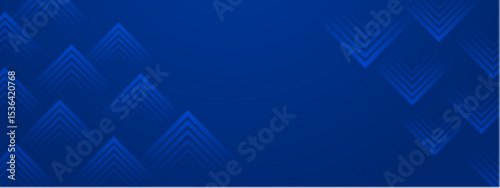 Abstract blue background with layered arrow shapes. Suitable for presentations, websites, marketing materials, and digital design projects. Great for modern and dynamic concepts.