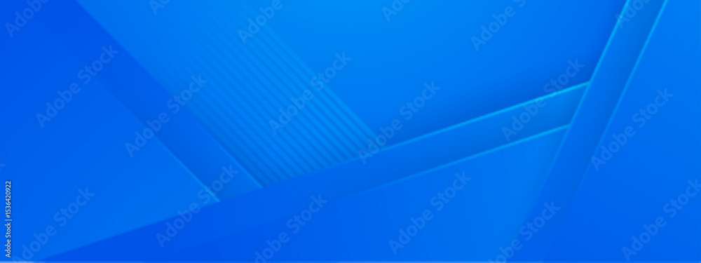 Obraz premium Abstract blue geometric design with lines and shapes suitable for modern backgrounds, web design, and digital projects. Great for futuristic concepts.