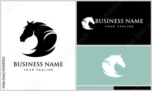 Horse Logo Design Variations. (10)