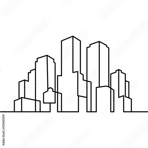 Minimalist City Building
