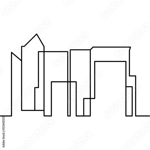 Minimalist City Building
