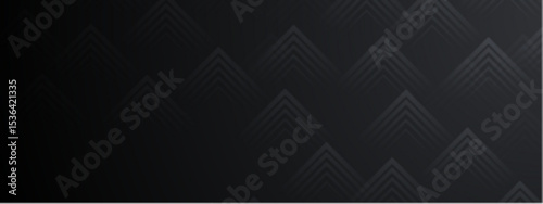 Dark image with gray arrows repeated in a pattern. Suitable for abstract background or graphic design projects requiring directional elements.