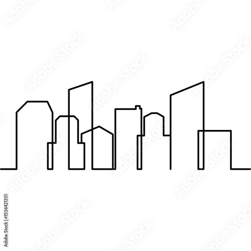 Minimalist City Building
