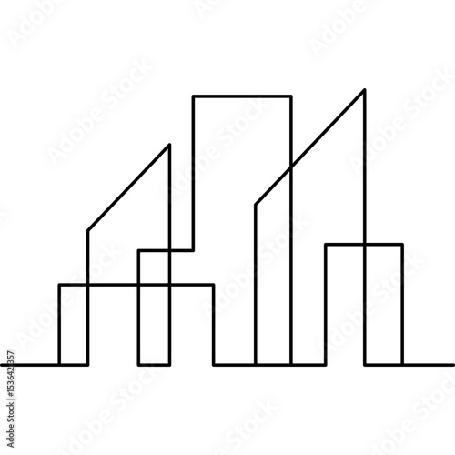 Minimalist City Building
