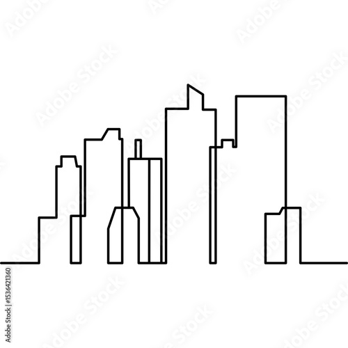 Minimalist City Building
