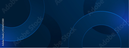 Overlapping dark blue circles create abstract design; suitable for backgrounds, wallpapers, and modern graphic designs needing minimalist patterns.