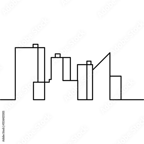 Minimalist City Building
