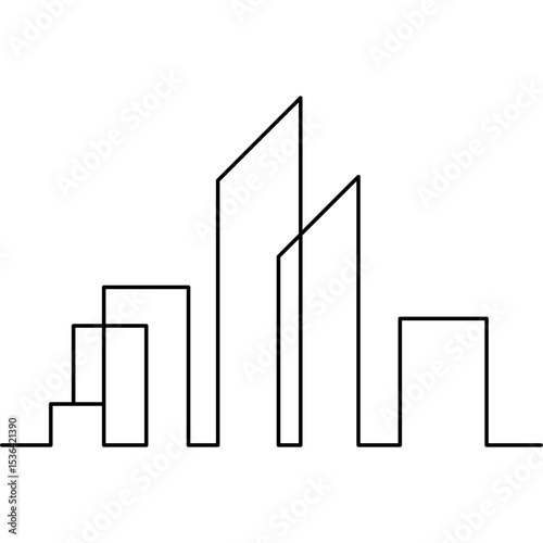 Minimalist City Building
