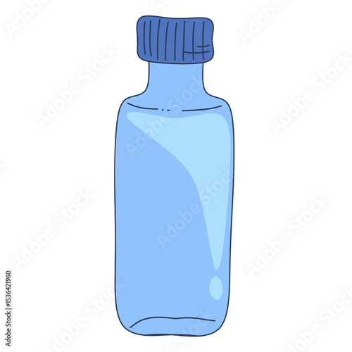plastic bottle of water
