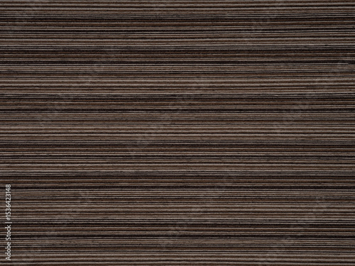 Striking contrasts of dark roast and milky latte lines orchestrate the bold pattern of this wenge veneer