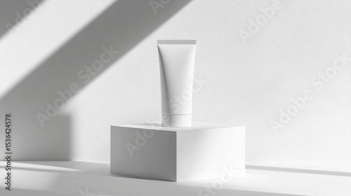 Wallpaper Mural Minimalist Product Packaging with Spot Gloss Details in Soft Natural Lighting on Clean White Background Torontodigital.ca