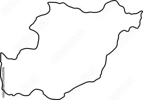 Portugal Regional Map – Vector illustration of districts and administrative divisions